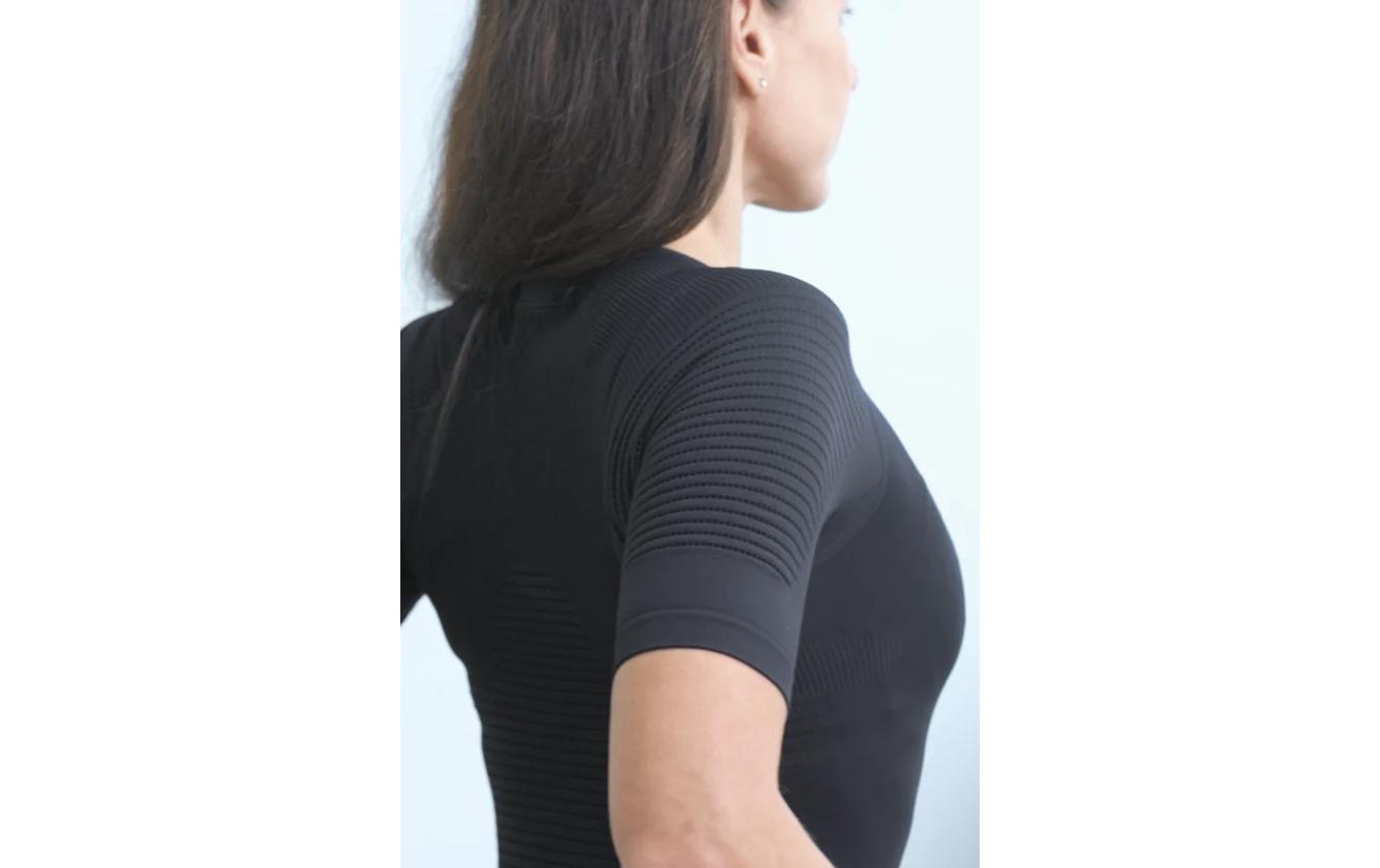 Körperhaltung Shirt Damen, schwarz Grösse M/LHaltungskorrigierendes Shirt für Damen