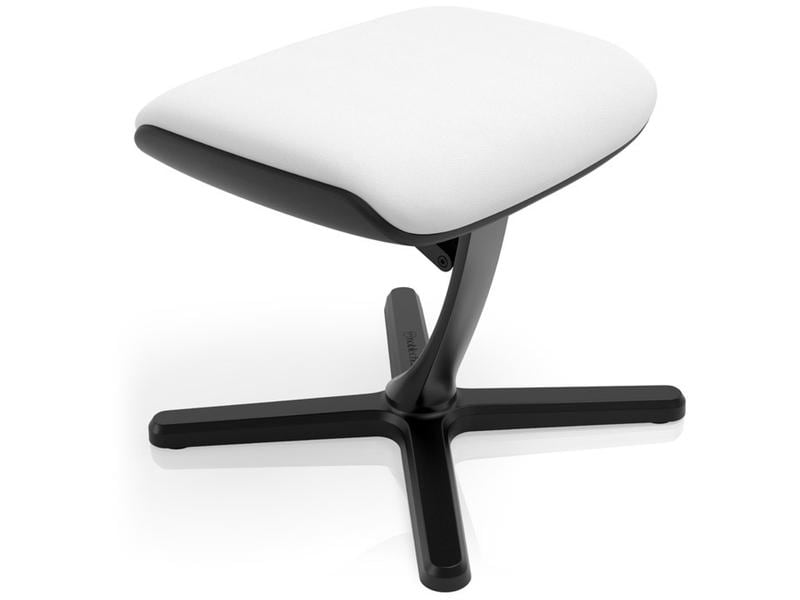 noblechairs Fussstütze 2 - White Edition Fussablage für Gaming-Stühle