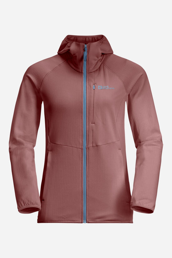 Jack Wolfskin Jack Wolfskin Kolbenberg Hooded FZ Fleecevest Dames