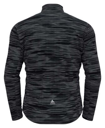 Haut Zippé Odlo Zeroweight Ceramiwarm Gris Noir