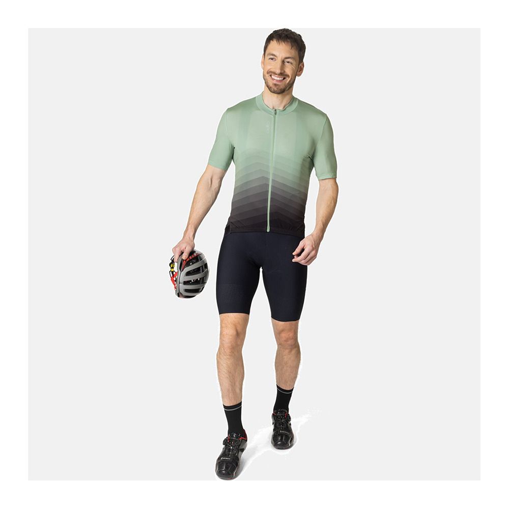 Odlo ZEROWEIGHT CHILL-TEC - Maillot Homme loden frost - black