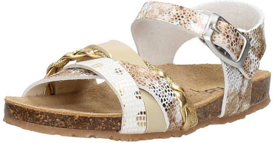 KEQ Meisjes sandalen Meiden Sandalen goudkleur