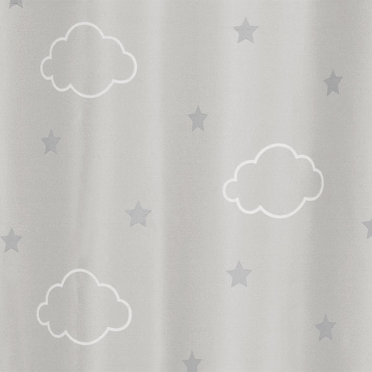 RIDEAU OCCULTANT PHOSPHORESCENT GRIS