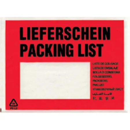 Standard 100 Dokumententaschen Lieferscheintaschen DIN C6 