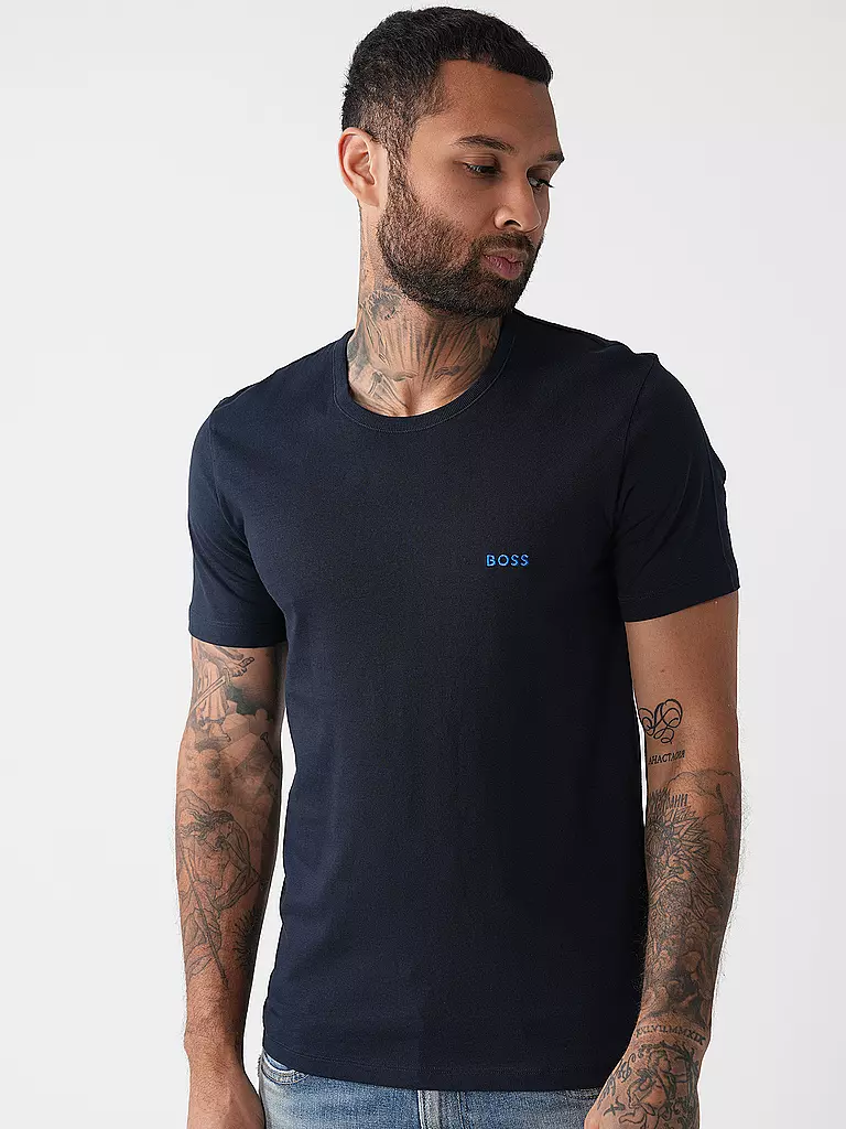 BOSS T-Shirt 3er Pkg CLASSIC dunkelblau