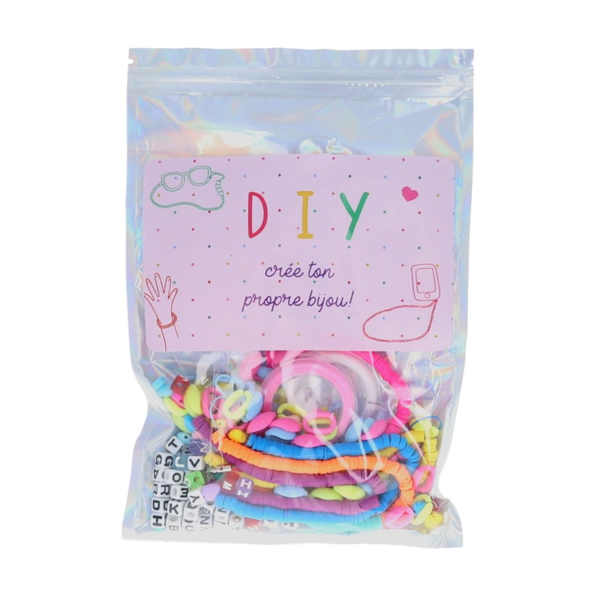 Kit perles Do It Yourself crée ton propre bijou Roodoudou