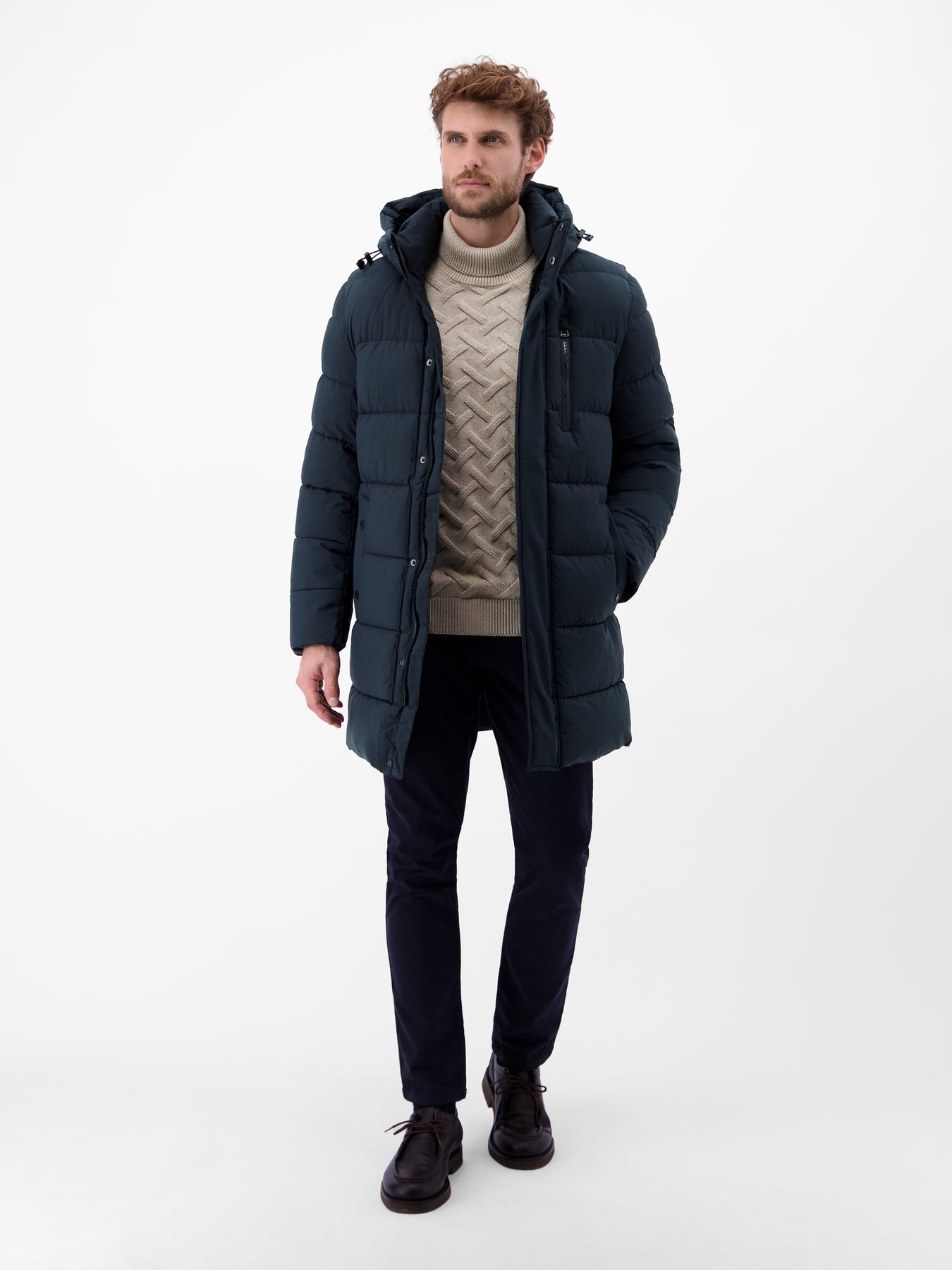 Warmer Wintermantel für Herren