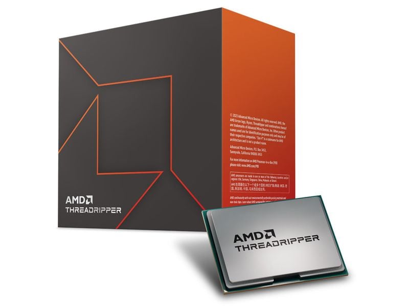 AMD CPU Threadripper 7960X 4.2 GHz AMD Threadripper-Prozessor mit 24 Kernen, 48 Threads und bis zu 5.3 GHz Taktrate