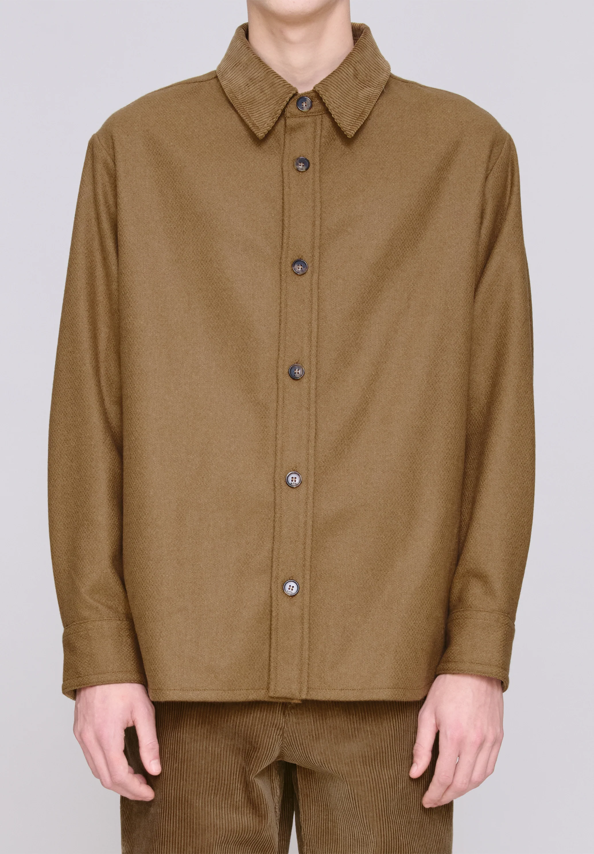 Surchemise Bernardo - Noisette chine