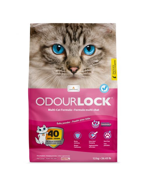 Odourlock Baby Powder - Kattenbakvulling - 12 kg