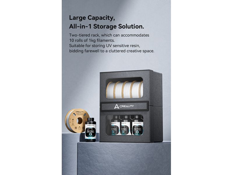 Creality Filament Aufbewahrungsbox Feuchtigkeitsgeschützte Aufbewahrungsbox