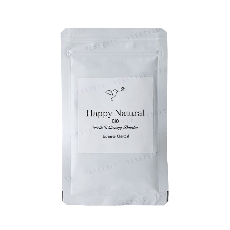 Happy Natural - Bio Hennep Houtskool Tandenbleekpoeder