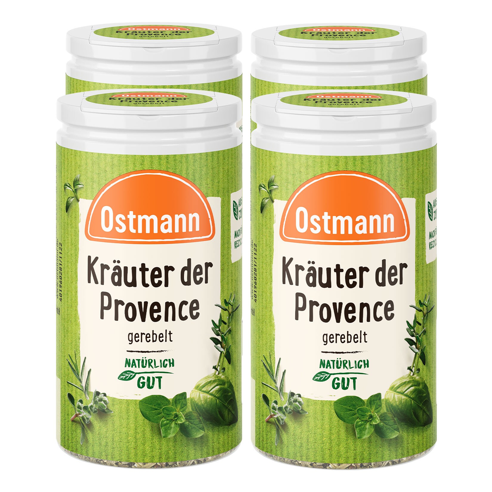 Ostmann Kräuter der Provence Streuer 15 g, 4er Pack