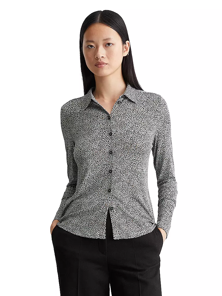 MARC O'POLO Bluse schwarz