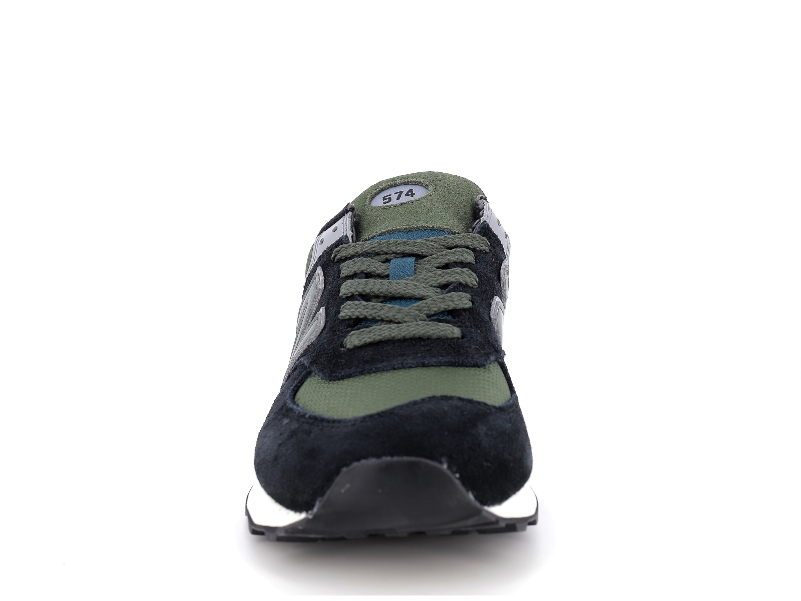 New balance a-U574KBG Matières combinées Marine-Vert