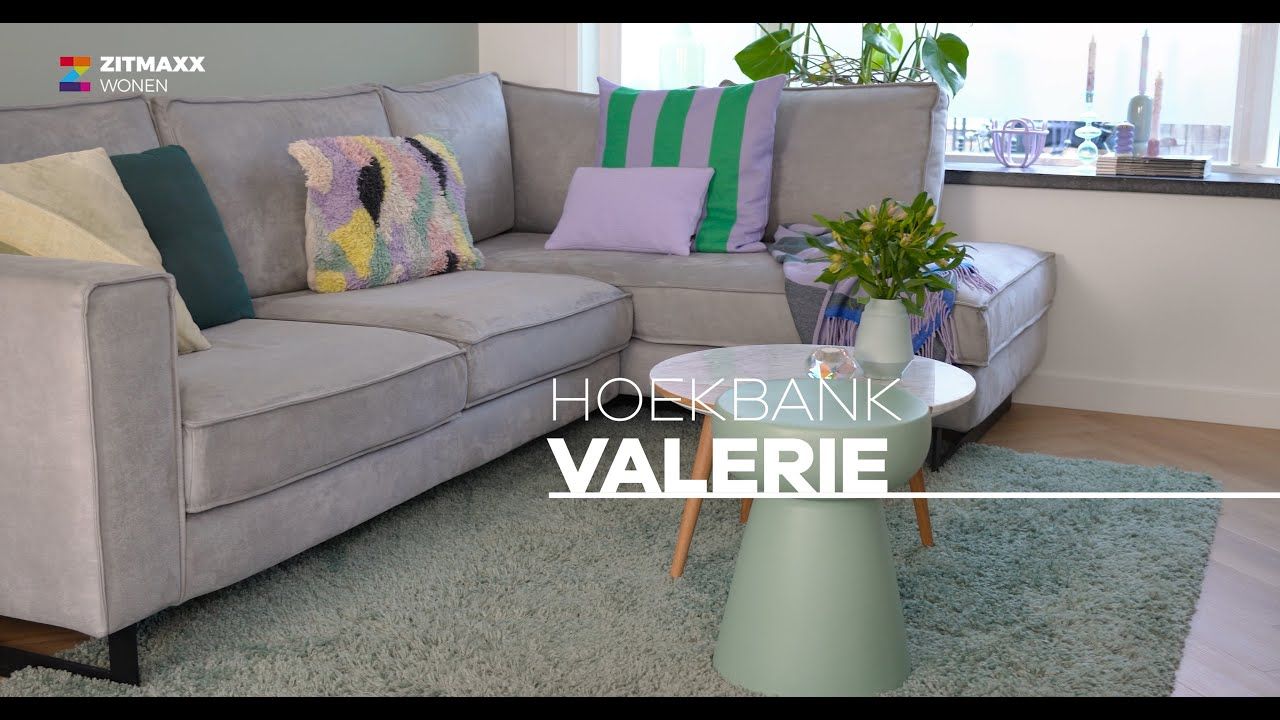 U-hoekbank Valerie