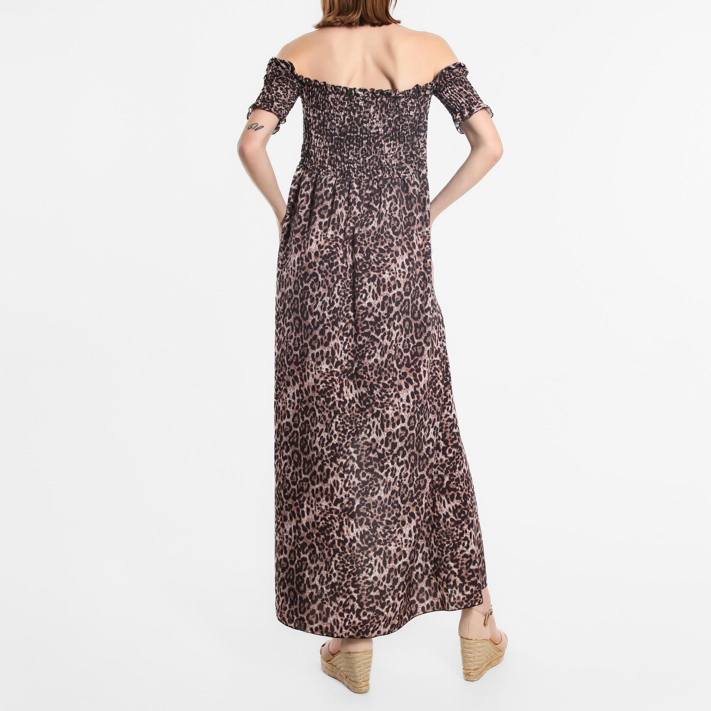 Be You BeYou Bardot Midi Dress