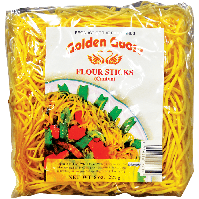 Golden Goose Tarwebloem Sticks Noedels (Canton) 227g