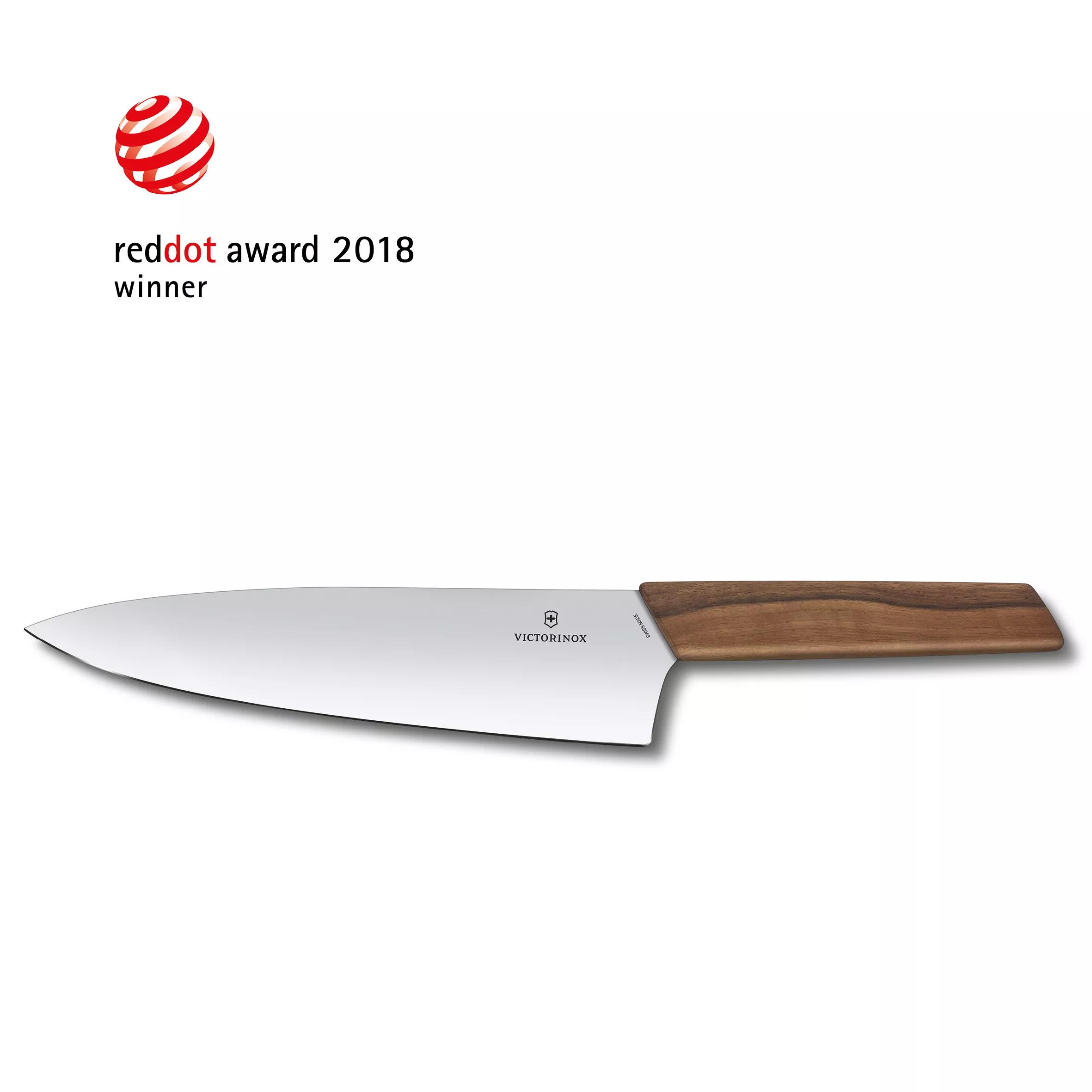 Swiss Modern Kochmesser-Nussbaumholz
