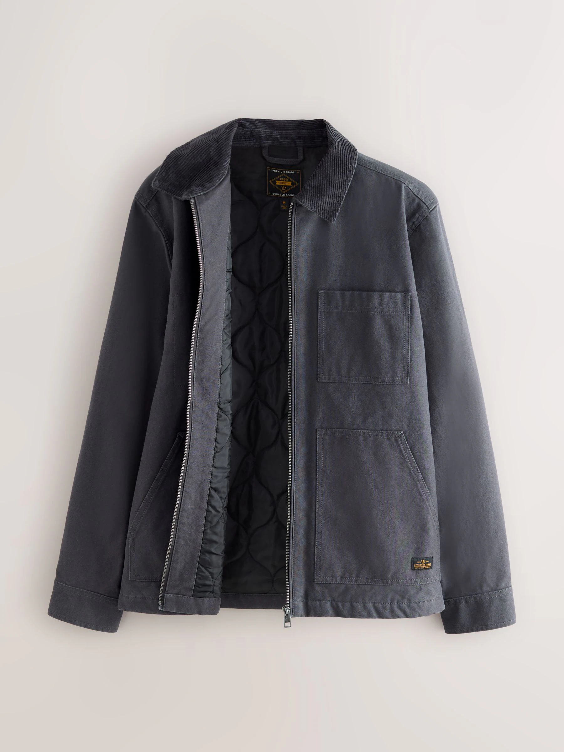 Antraciet - Canvas Chore Jacket