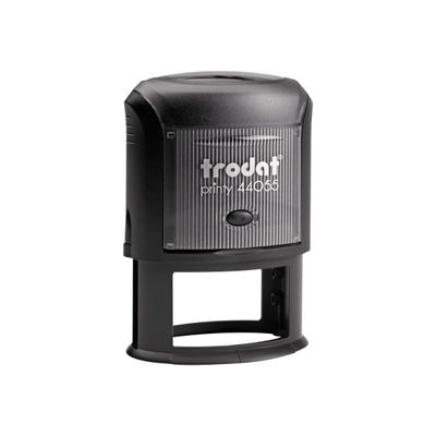 Trodat Printy 44055 - Tampon de forme ovale personnalisable avec 8 lignes de texte - zone d'impression ovale 55 x 35 mm