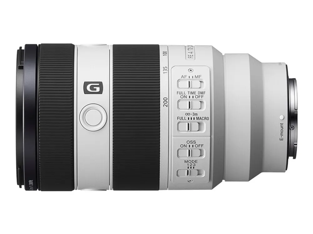 Sony SEL70200G2 - Telefoto zoom objektiv - 70 mm - 200 mm - f/4.0 G OSS II - Sony E-mount - for Cinema Line; a VLOGCAM; a1; a1 II; a6700; a7 IV; a7C; a7C II; a7CR; a7R V; a7s III; a9 III