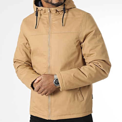 Veste Zippée Capuche Layton 10051027 Camel Clair