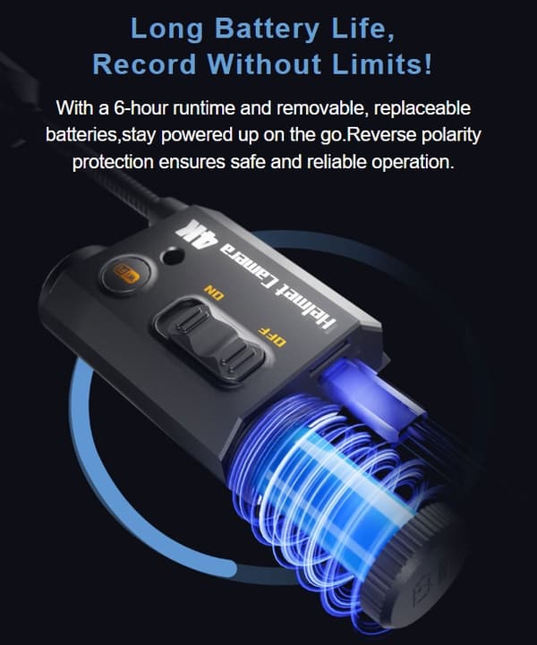 RunCam Helmet Camera 4K