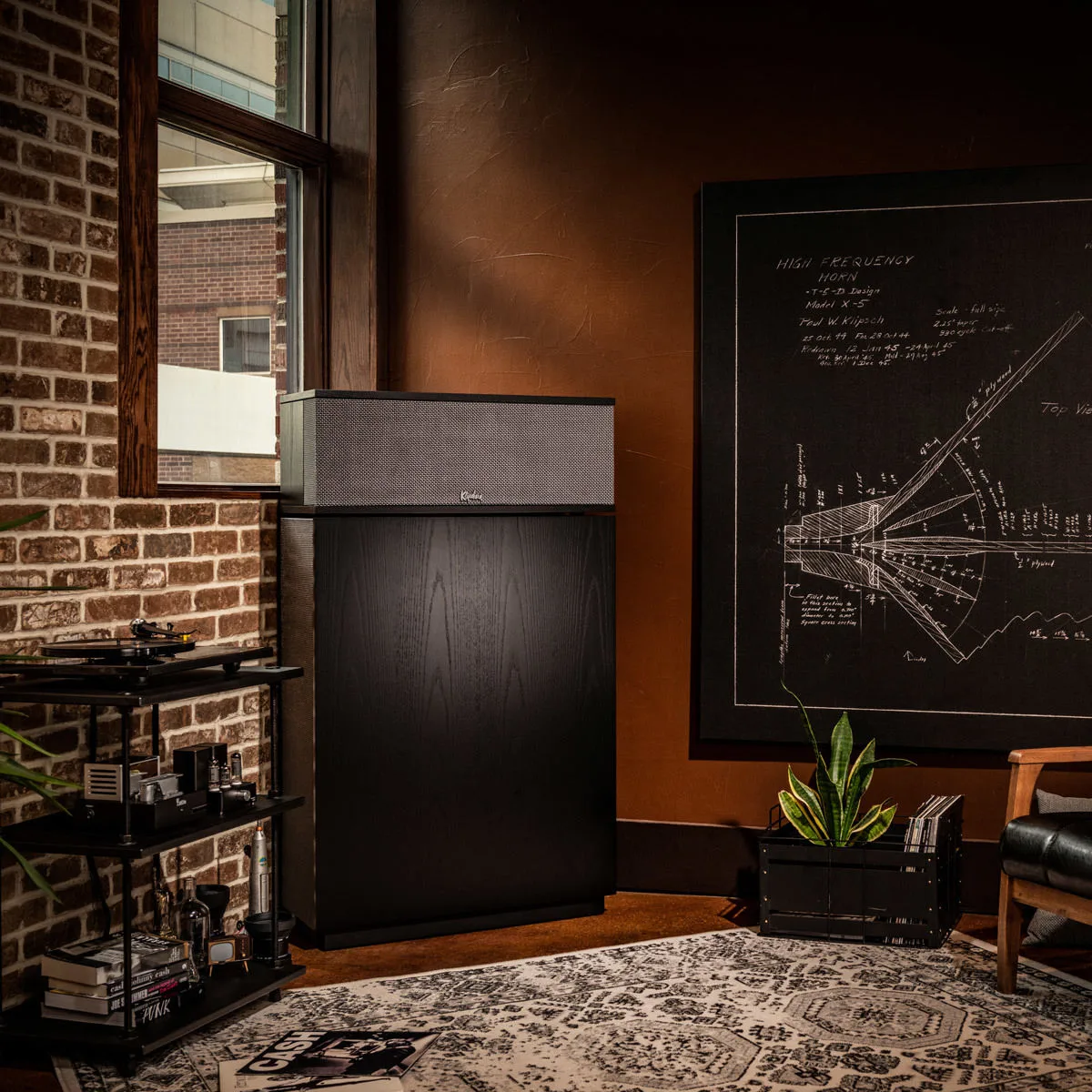 Klipsch KlipscHorn AK6 Noir (la paire) Enceintes colonne