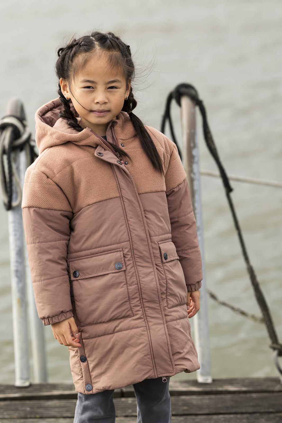 Noppies Kids Winterjas Jinxi - Sable Tan
