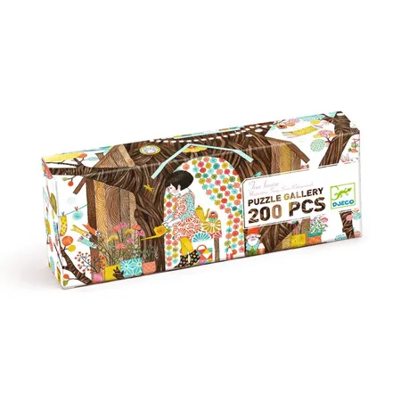 Djeco Puzzle Gallerie: Das Baumhaus, 200 Teile