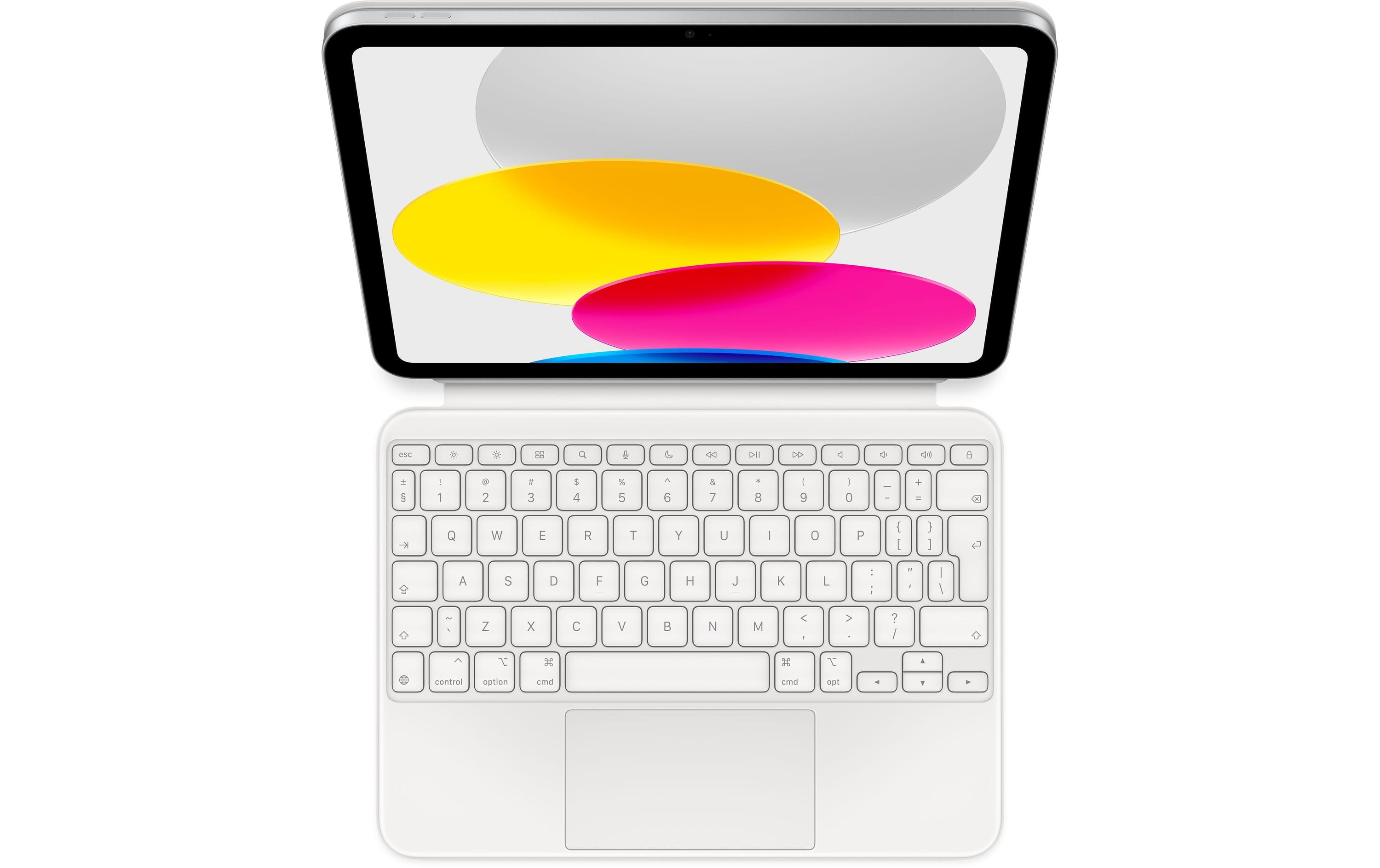 Magic Keyboard Folio iPad (A16) CH-Layout<br>Schutzhülle und Tastatur mit Trackpad für das iPad 10.9