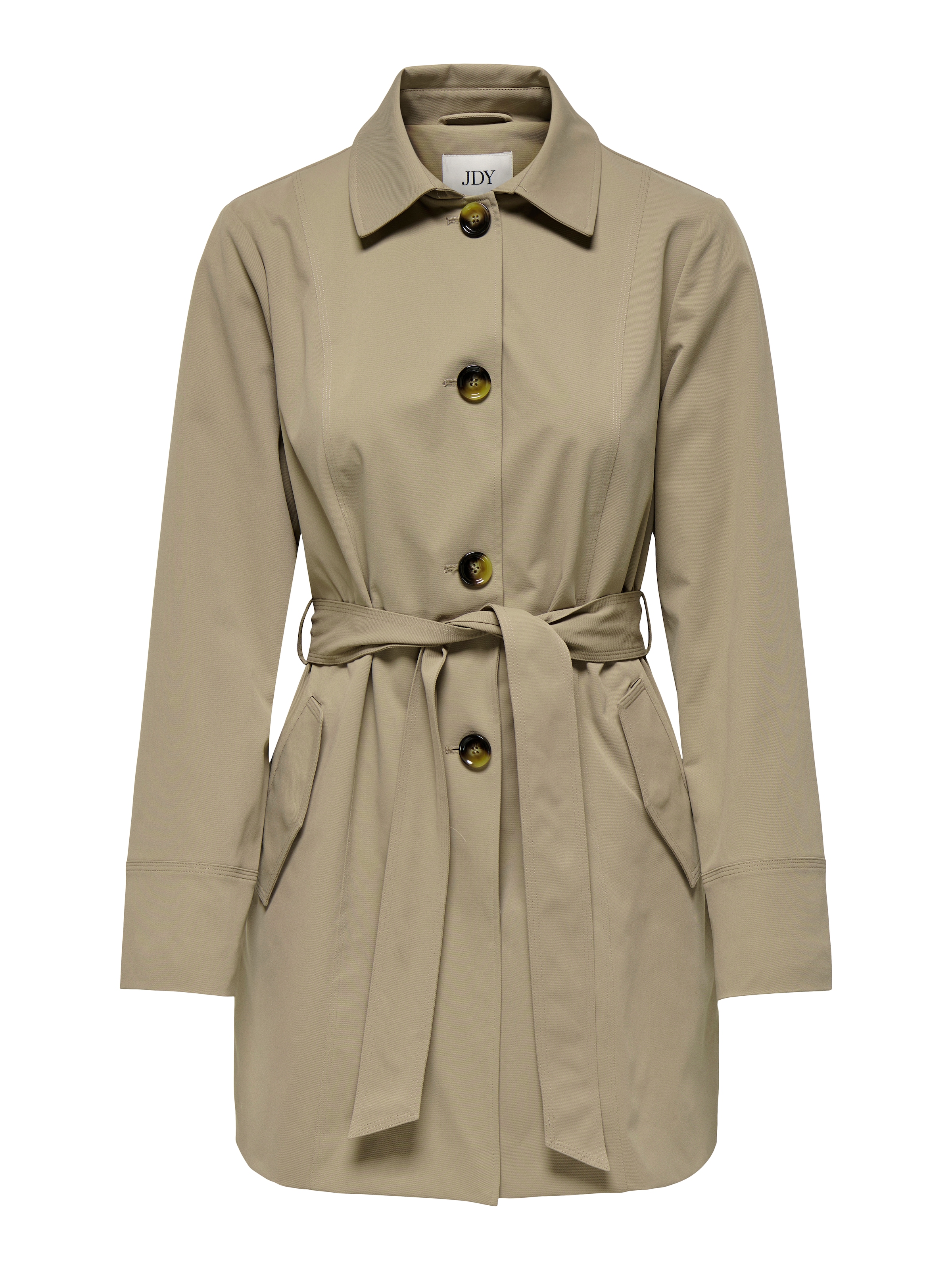 JDY Trenchcoat »JDYISADORA TRENCHCOAT OTW HAB NOOS«, mit Bindegürtel in der Taille