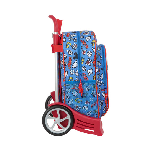 Mochila Mickey Things com Carrinho de Evolução
