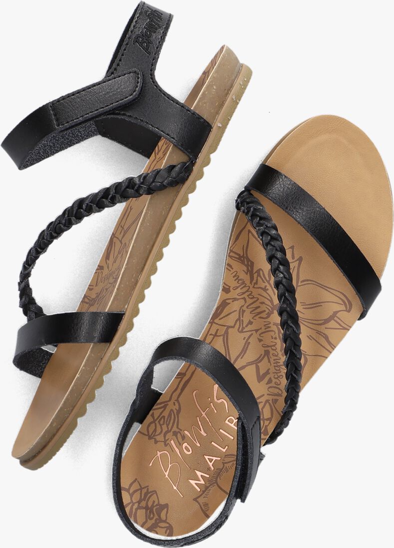 BLOWFISH MALIBU zwarte blowfish malibu sandalen madrigal