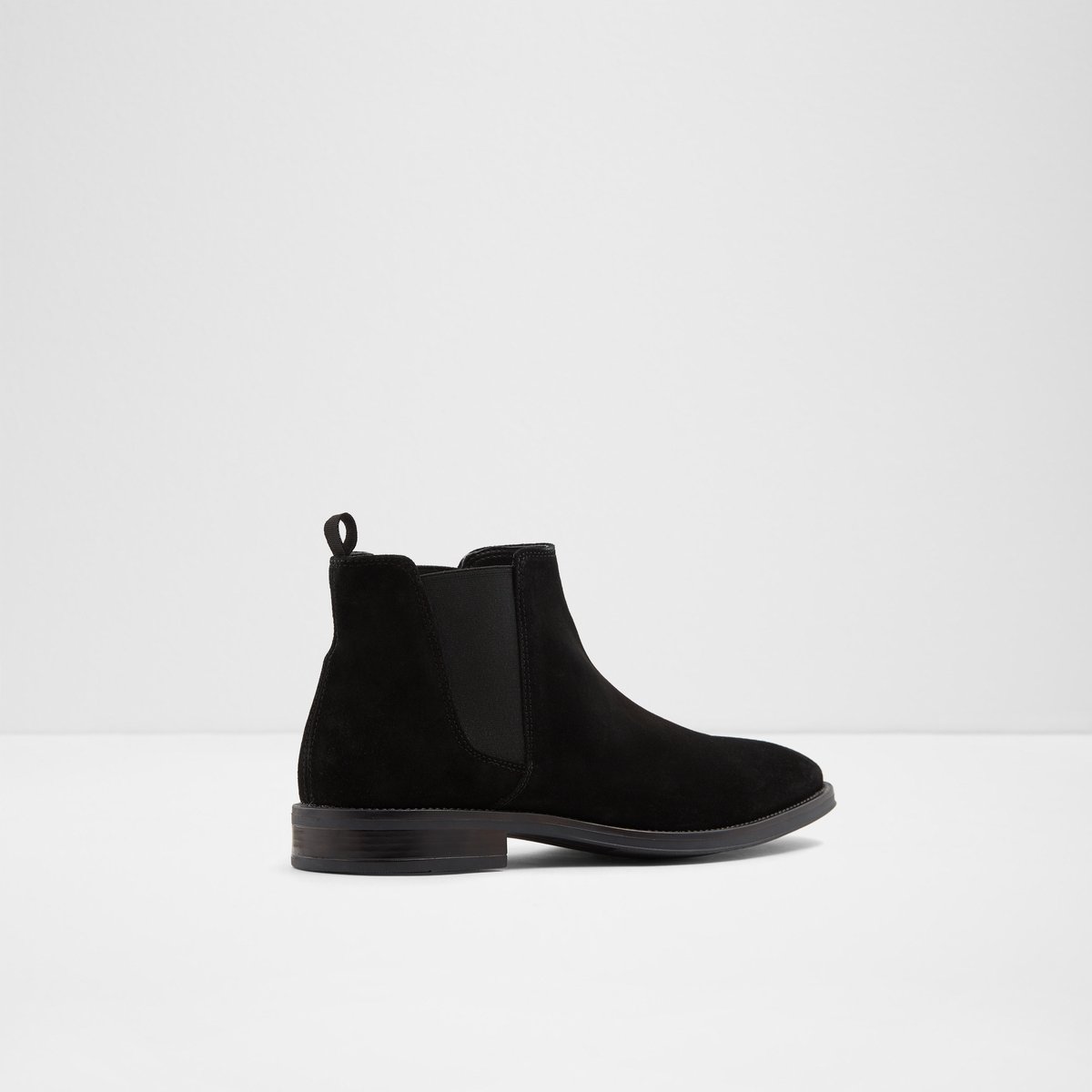Gweracien Black Leather Smooth Men Casual boots