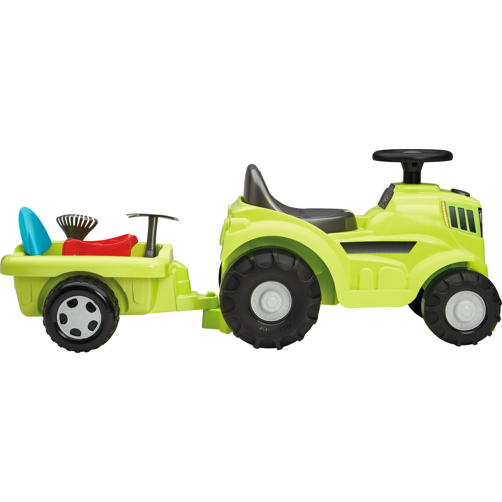 Écoiffier Traktor mit Anhänger