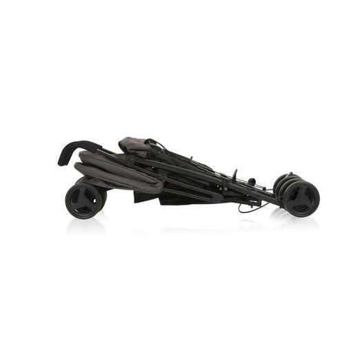 Poussette Travelite Black & Grey avec habillage pluie - GRACO