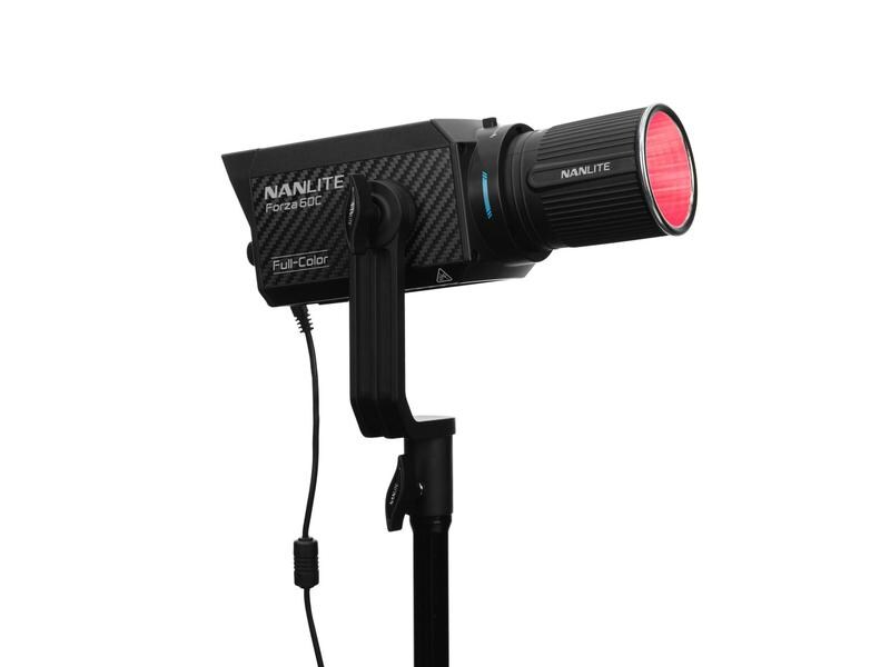 Nanlite Dauerlicht Forza 60C Kit Lichtstarke LED RGBLAC Spotleuchte 88W für unterwegs