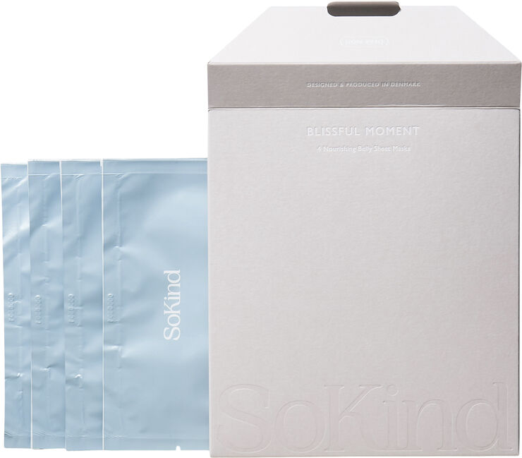SoKind Blissful Moment - Kølende og fugtgivende masker til den gravide mave