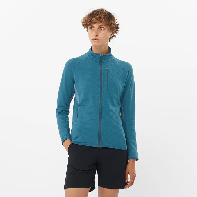 ESSENTIAL LIGHTWARM  Midlayer-Jacke mit durchgehendem Reißverschluss Damen