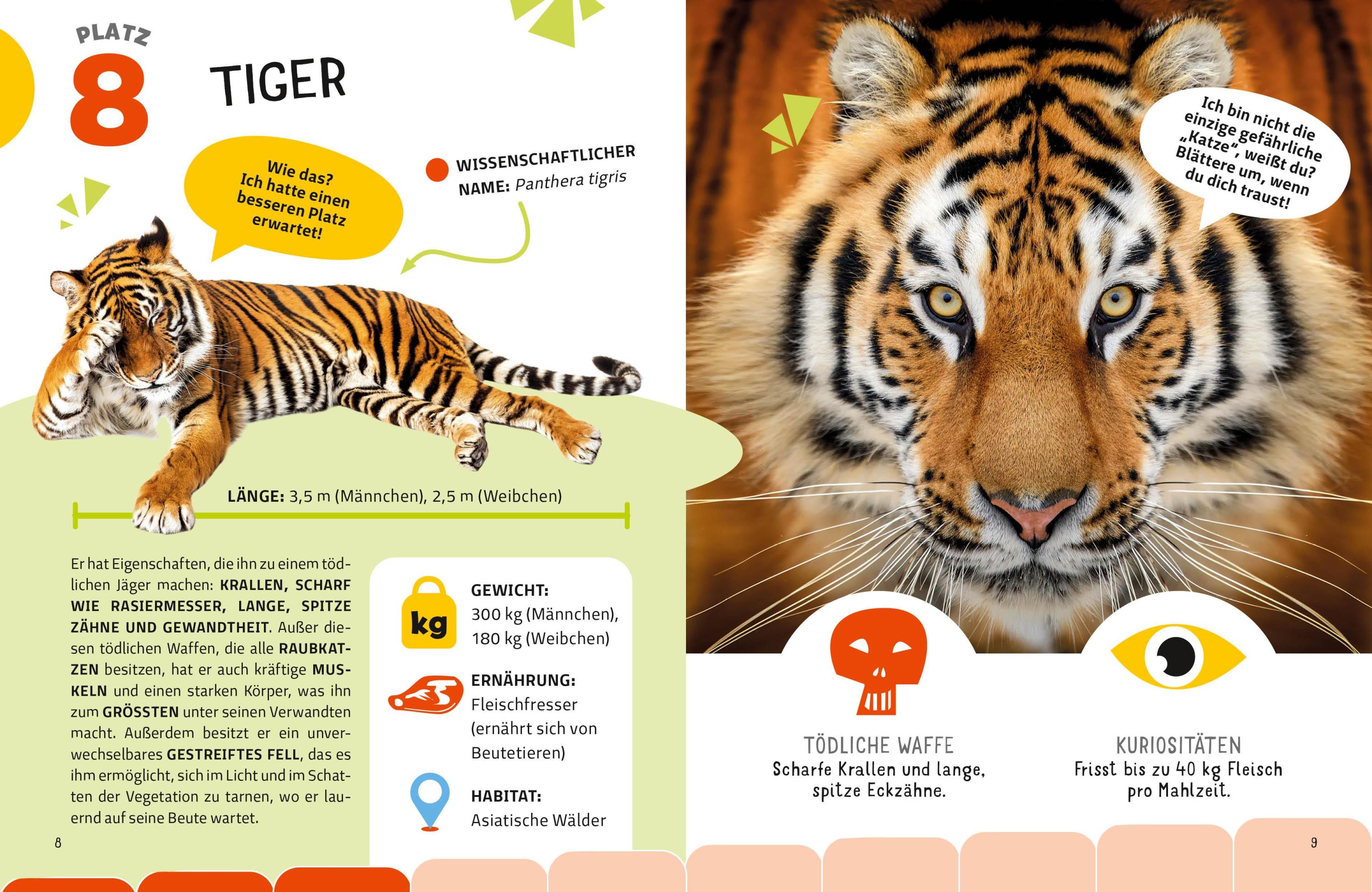 Die tödlichsten Tiere. Ein aufregendes Count-Down der gefährlichsten Tiere (Top Ten)