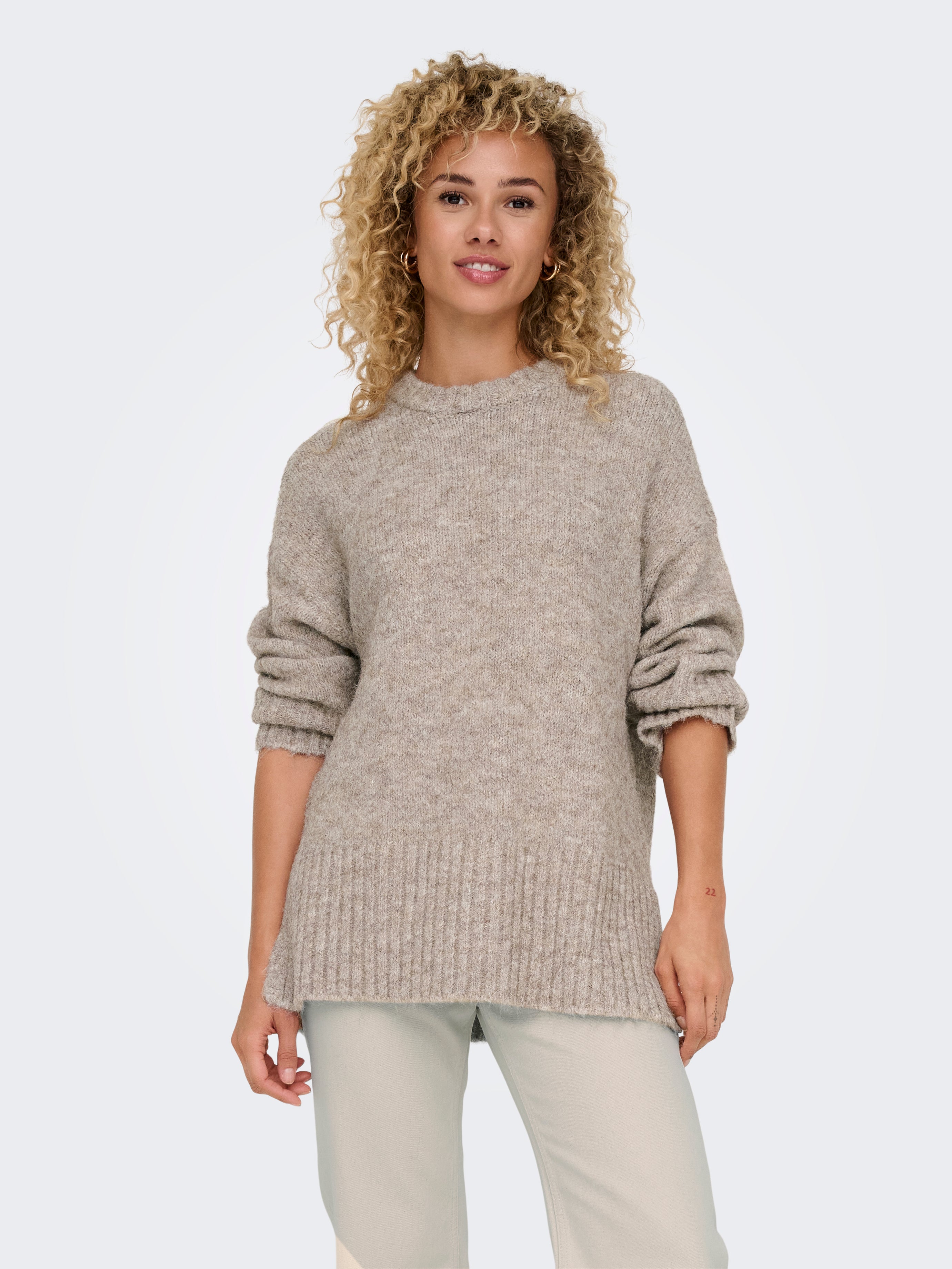 ONLMAGGIE Strickpullover Malt Ball
