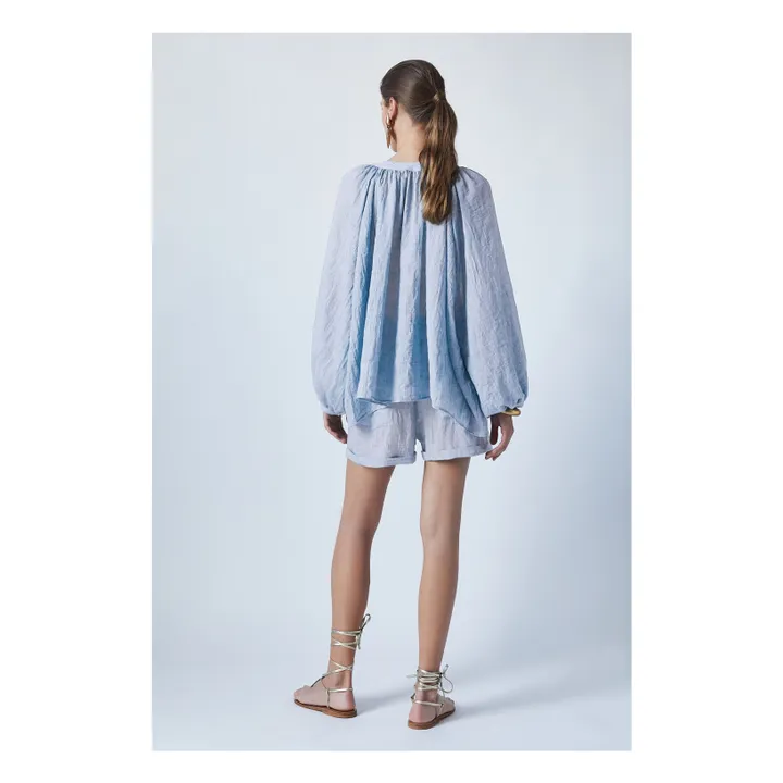 The Label Edition Blouse Alma | Bleu