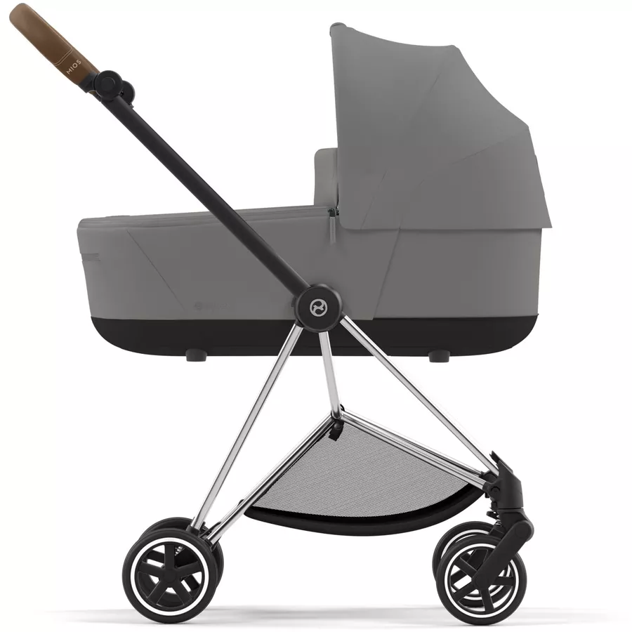cybex PLATINUM Kombikinderwagen New Mios Chrome Brown Mirage Grey