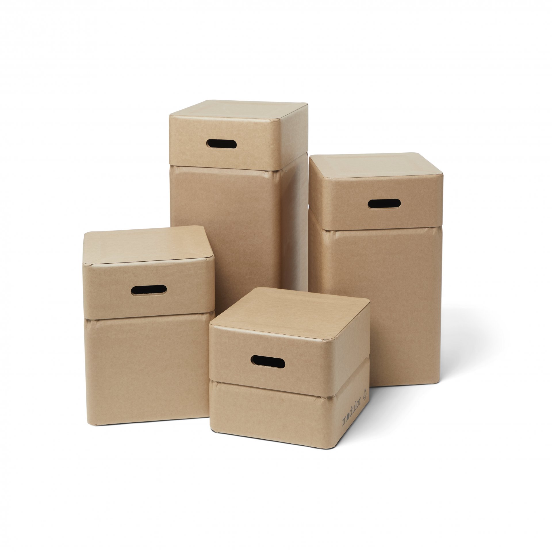 Quadratische Hartpapiertrommel