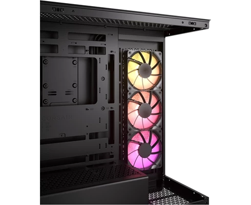 Corsair 3500X ARGB Tempered Glass Mid-Tower, Black