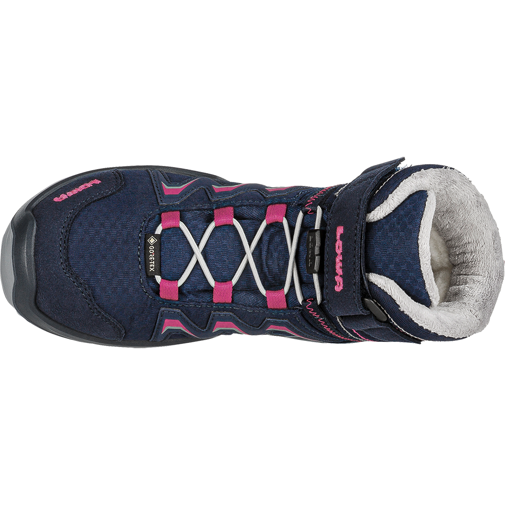 LOWA Maddox Warm GORE-TEX® Mid Winterschuhe Kinder navy