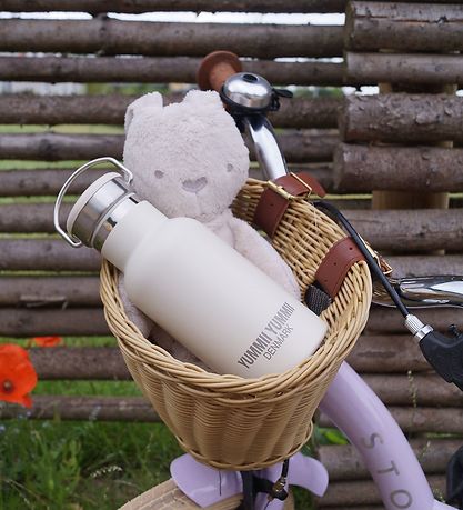 Yummii Yummii Termoflaske - 350ml - Rustfri St?l - Pearl White
