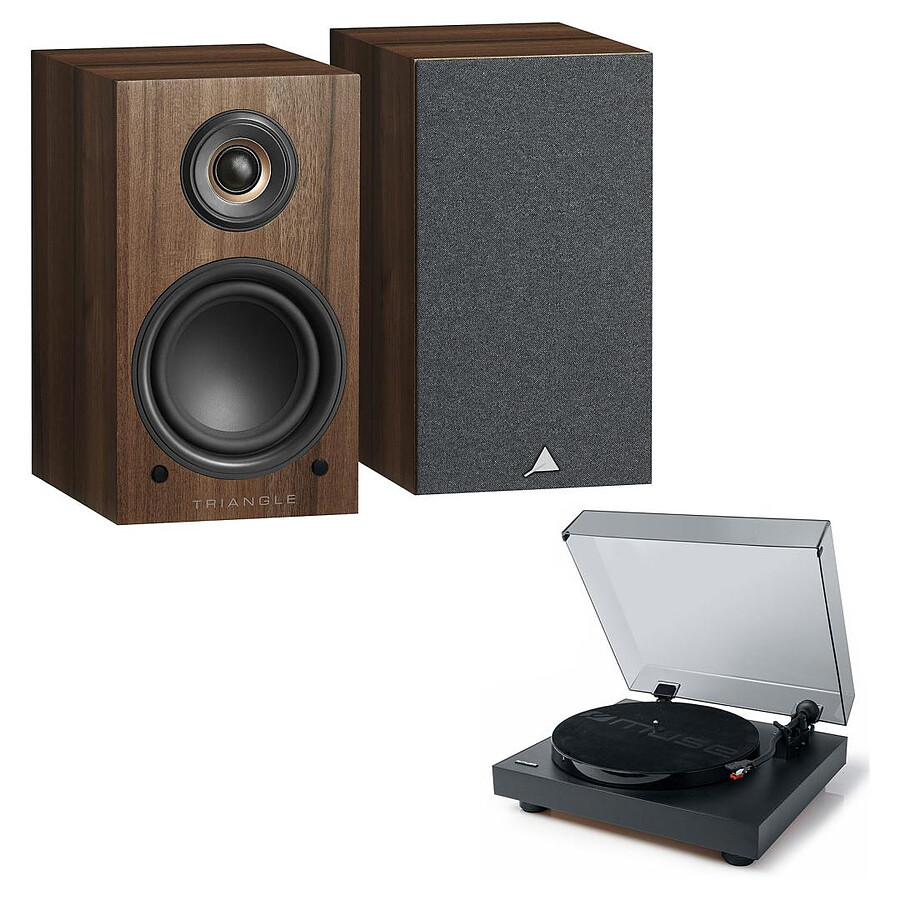 Muse MT-105 B + Triangle Elara LN01A Châtaignier